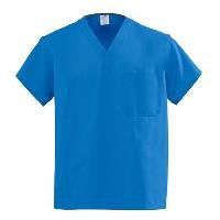 Medline Scrubs Reversible Top Sapphire